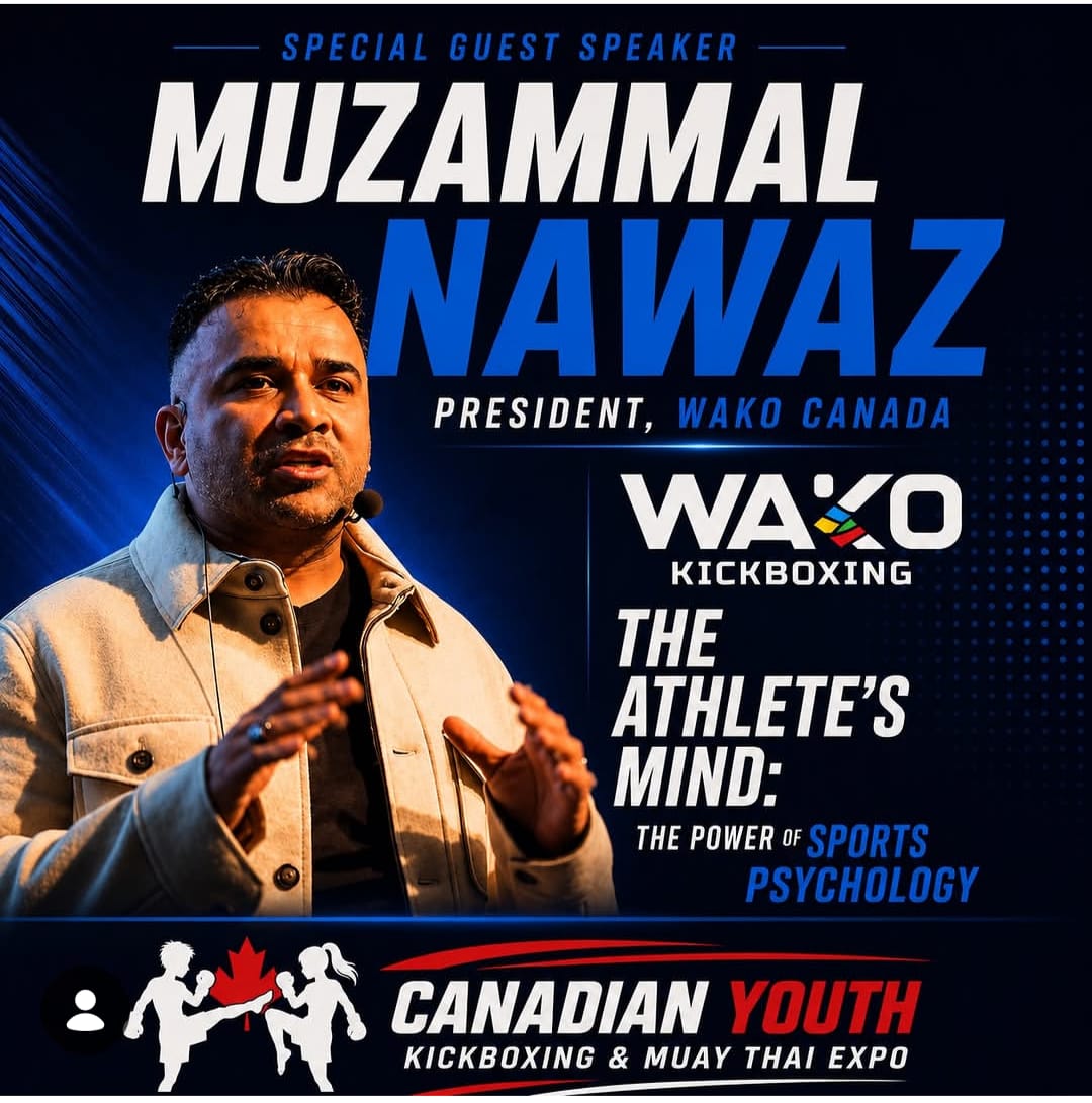 Psicologia esportiva ganha destaque em evento voltado à nova geração do kickboxing canadense