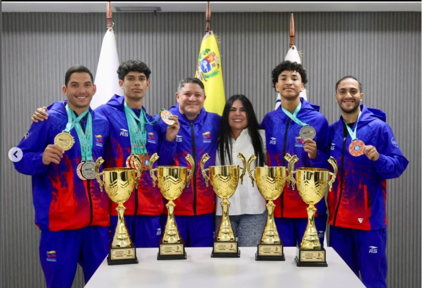 ¡Delegación es recibida por líder del Comité Olímpico Venezolano!